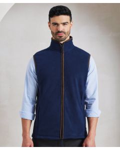 Premier Artisan Fleece Gilet – Sleeveless, Outdoor Bodywarmer