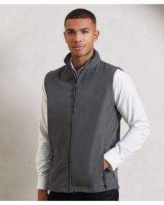 Premier Windchecker® Printable Men’s Gilet – Recycled, Waterproof, Front Zip