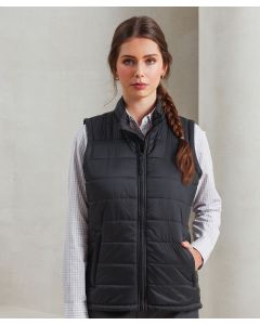 Premier Women’s ‘Recyclight’ Padded Gilet – Lightweight, Eco-Friendly Winterwear
