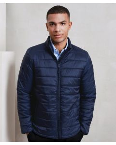 Premier Men’s Padded Jacket – Waterproof Recyclight, Zip Closure & Pockets