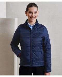 Premier Women’s Padded Jacket – Waterproof Recyclight, Zip Closure & Pockets