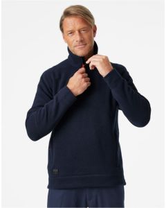 Helly Hansen Kensington Half-Zip Knitted Fleece – Polartec Recycled with High Collar Design, YKK Half Zip, High Double Layer Collar