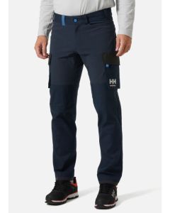 Helly Hansen Oxford 4X Cargo Pant – YKK Zipper, ID Card Loop, Four Way Stretch, Thick Pockets with Secure Partner, Metal Buttons