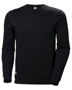 Helly Hansen Classic Sweatshirt – Timeless Comfort with Superior Craftsmanship, Ribbed Cuffs and Hem, Durable Stitching