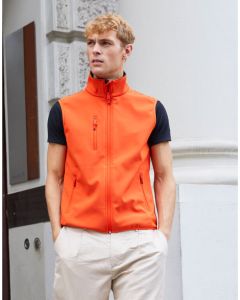 Clique Classic Softshell Vest – Premium Three-Layer Recycled Polyester for Year-Round Wear, Three Exterior Pockets, Hood