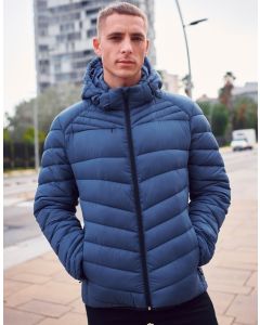 Clique Idaho Jacket – Lightweight Recycled-Padding Quilted Jacket, Three Zipped Exterior Pockets and Two Inner Compartments