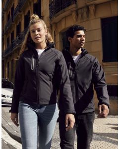 Clique Ladies’ Milford Jacket – Waterproof, Breathable & Reflective, 3-Layer Softshell, Detachable Hood with Drawstring