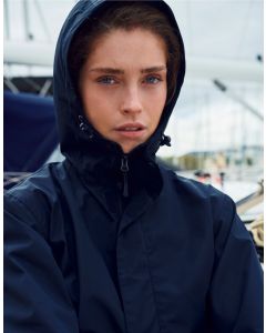 Clique Webster - Waterproof Unisex Jacket with & Adjustable Hood, Two Front Zip Pockets, Velcro Adjustable Cuffs, Fully Taped
