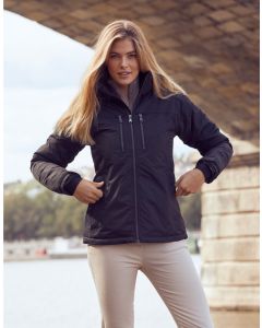 Clique Ladies' Kingslake – Wind-Resistant, Stylish & Functional, Waterproof Padded Jacket, Detachable Hood, Hidden Cuffs, Durable