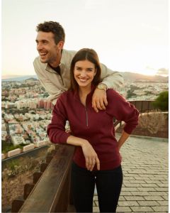 Clique Basic Half Zip - Modern Performance Polo with Enhanced Durability, Sharp Detailing and Everyday Reliability