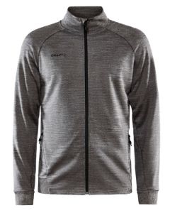 Craft Sportswear Men's ADV Unify Jacket – Two Zippered Pockets, Craft Branding to Front Right Chest and Lower Rear Hem