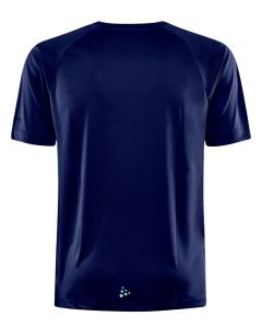 Craft Sportswear Men’s Core Unify Training Tee - Premium Performance Design for Intense Workouts, Curved Side Seams