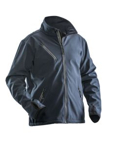Jobman Workwear Softshell Jacket – Durable and Functional Outerwear, Chest Pocket, Water Repellent, Spacious Zippered Front Pockets