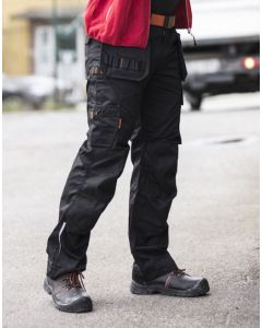 Jobman Workwear Craftsman Trousers – Durable, Practical Tradesman Trousers, Multiple Tool Pockets, Adjustable Elements