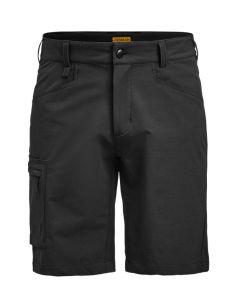 Jobman Workwear Service Shorts 4‑Way Stretch - Flexible Work Shorts, Spacious Front Pockets, Zipped Leg Pocket, Internal Compartments