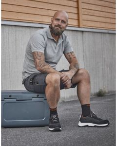 Jobman Workwear Service Shorts – Hard-Wearing, Practical Shorts for Daily Trade Use, Back Pockets, Spacious Pattern, Ruler Pocket