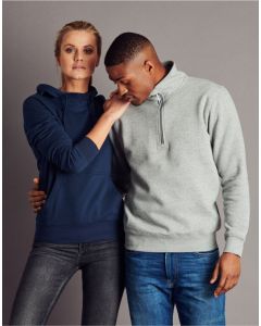 Printer Essentials Rounders RSX 1/2 Zip – RSX Half-Zip Sweatshirt, Brushed Interior, No Pockets, 2x2 Rib Finishing