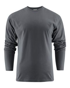 Printer Essentials Unisex Heavier Pro Long Sleeve Tee – Modern Fit, Elastane Crew Neck, Long Sleeves, Straight Hem