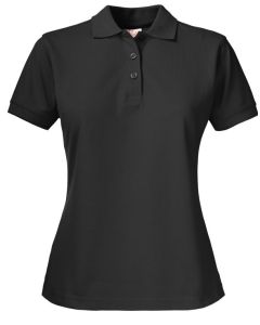 Printer Essentials Ladies Surf Pro RSX Polo T-Shirt – Regular Fit with Ribbed-Collar, Short Sleeves, 3-Button Placket, Side Slit