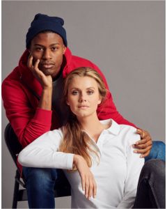 Printer Essentials Ladies Surf Pro LS Polo – Sustainable Long‑Sleeve Polo for Women, Inner Left Seam Pocket, Pique Knit