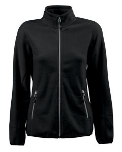 Printer Red Ladies Rocket Full Zip Fleece - Front Pockets, Contrasting Zippers, Fleece Jacket, Decorative Flatlock Seams