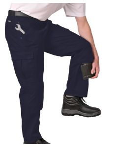 Portwest Action Trousers Regular Fit - Workwear Utility Trousers, Multiple Zipped Side Pockets, Reinforced Knee Pad
