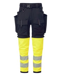 Portwest Ultimate Modular 3-in-1 Trousers - Versatile Modular Workwear Pants, Slim Fit Design for Exceptional Comfort
