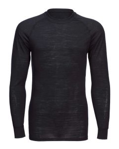 Portwest Merino Wool Crew Neck Long Sleeve Top - Provides Insulation and Thermal Protection, Antimicrobial and Anti-Odour Properties