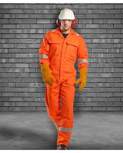 Portwest Bizweld Iona Coverall BIZ5 - Flame Resistant Workwear Suit, Ample Storage Space and a Rule Pocket