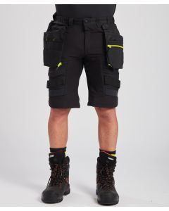 Portwest DX4 Detachable Holster Pocket Shorts - Workwear Utility Fit, Zip-Off Holster Pockets for Added Versatility