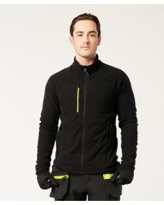 Portwest EV4 Textured Fleece - Workwear Jacket Zip Front Design, Slim Fit with Stretch Fabric, Three Pockets for Ample Storage