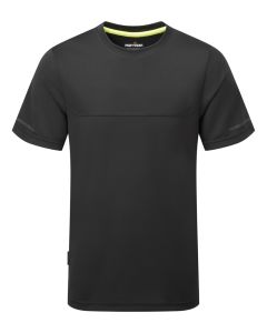 Portwest EV4 T-Shirt - Unique Antibacterial Silver Ion Treatment, Ergonomic Cut, Slim Fit Design for Exceptional Comfort