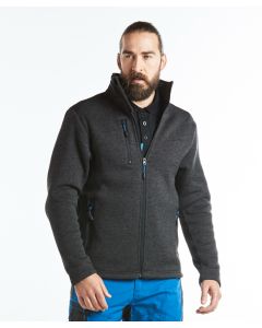 Portwest KX3 Performance Fleece - Full Zip Workwear Jacket, Chin Guard, Zipped Pockets, Front Zip Opening, Dropped Back Hem