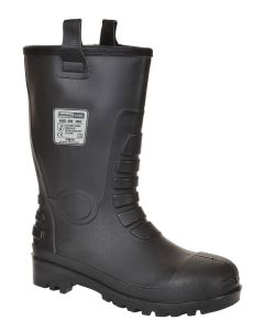 Portwest Steelite Neptune Rigger Boot - Safety Work Boot, Traditional Leather Rigger, Steel Toecap and Midsole, Waterproof