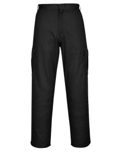 Portwest Combat Trousers C701 - Durable Workwear Utility Fit for Trade, Multiple Utility Pockets, Hook and Loop Fastening