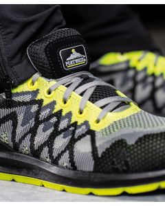 Portwest Composite Lite ECO Safety Trainers - Durable Work Trainers, Gel Cushioned Footbed, Padded Collar for Added Comfort