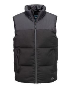 Portwest KX3 Sport Insulated Baffle Bodywarmer KX305 - Durable Fit, Chin Guard, Drawcord-Adjustable Hem