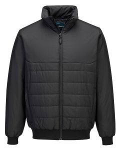 Portwest Professional Insulated Bomber Jacket S609 - Durable Warm Fit, Ribbed Hem for a Comfortable Fit