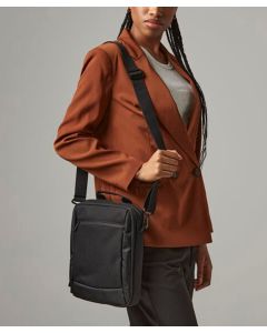 Quadra Executive iPad/Tablet Case – Durable Polyester Blend with Detachable Strap and Lined Pouch, Multiple Pockets
