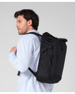 Quadra Zürich Roll-Top Backpack - Laptop Backpack 16 Inch, Travel Rucksack, Roll Top Bag with Padded Straps