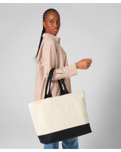 Quadra Puerto Weekender - Travel Holdall Bag, Twill Fabric Overnight Bag, Weekend Duffel, Spacious Carry Bag