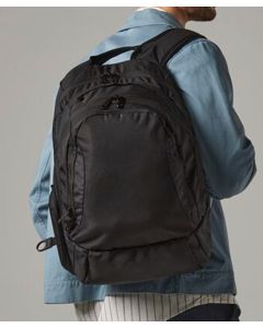 Quadra Vessel Laptop Backpack – 600D Micro Ripstop, Ergonomic Comfort, Padded Laptop Compartment, Multiple Internal Pockets