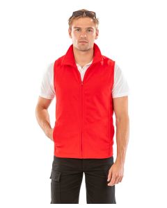 Result Core Microfleece Gilet – Lightweight Comfort and Year-Round Layering Style, Anti Pill Finish, Decorative Stitch Detail