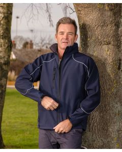 Result Work-Guard Hooded Softshell Jacket – Durable, Weather-Resistant & Everyday Ready, Comfortable Active Cut