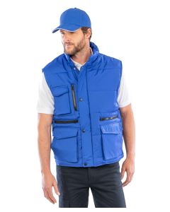 Result Workguard Lance Bodywarmer – Weather-Proof Ripstop Gilet with 9 Pockets for Trade Use, Windproof, Showerproof