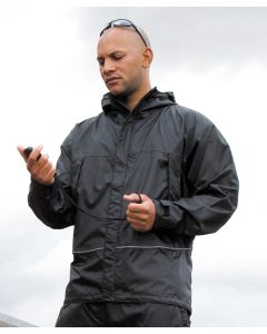 Result Waterproof 2000 Midweight Jacket – Lightweight, Packable Rain Protection with Mesh Lining, Stud Closing Stormflap