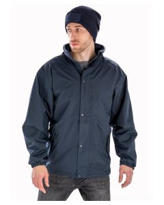 Result Reversible StormDri 4000 Jacket – Waterproof Polyester & Warm Active Fleece, One Jacket Two Styles, Storm Flap, Double Stitch Seams