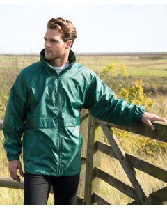 Result Core Microfleece Lined Jacket – Lightweight Weather Protection, Windproof, Waterproof Taped Seams, Full Front Zip
