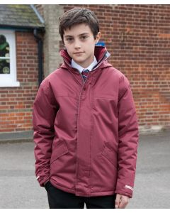 Result Core Junior Winter Parka – Water-Resistant with 160 gsm Warmth, Fully Taped Waterproof Seams, Long Fit, Super Warm