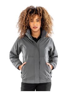 Result Core Women’s Core Channel Jacket – Lightweight, Stylish and Everyday Weather Protection, Cosy Fleece Lined Body